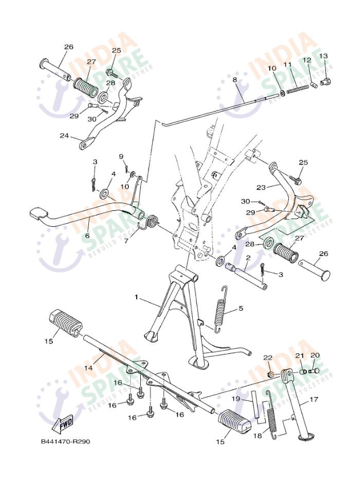 STAND & FOOTREST